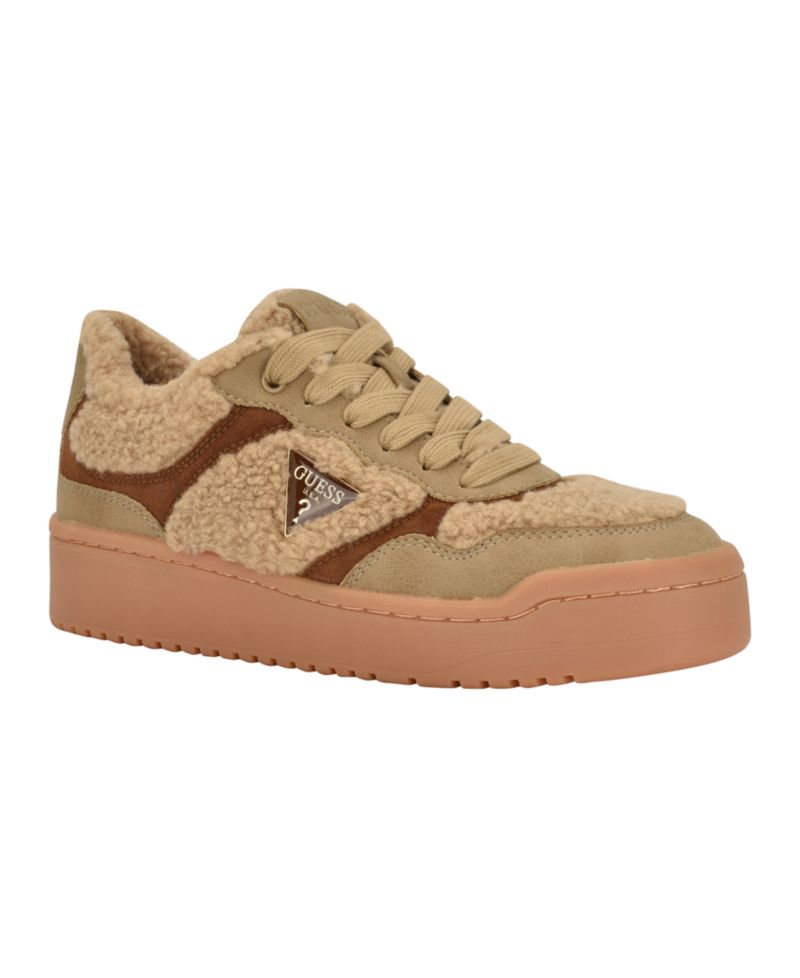 Women's Miram Logo Hardware Lace-Up Sneakers