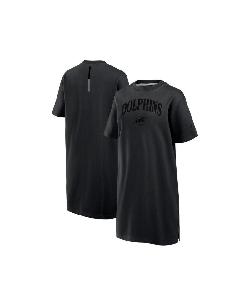 Women's Black Miami Dolphins Elements Go Tri-Blend Dress