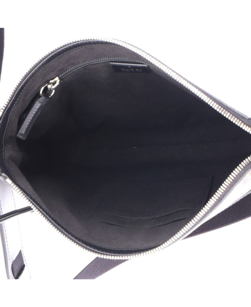 Medium Front Zip Messenger Caleido GG Coated Canvas