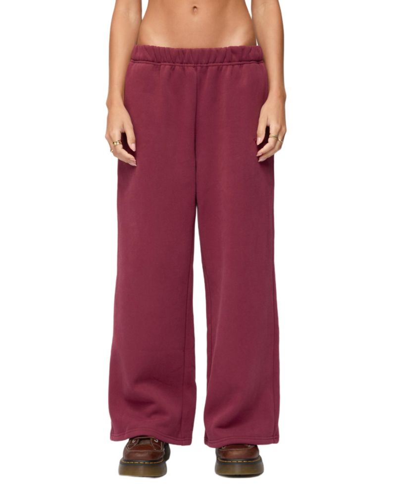 Women's Basic Girl Wide Leg Sweatpants