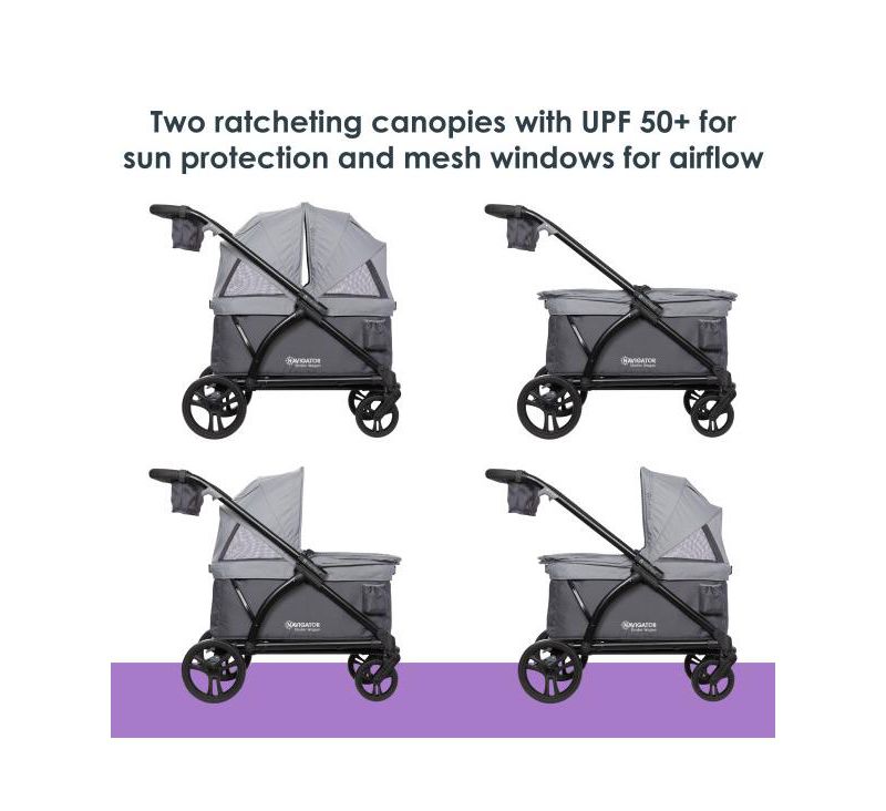 Kids Trend Navigator 2-in-1 Stroller Wagon