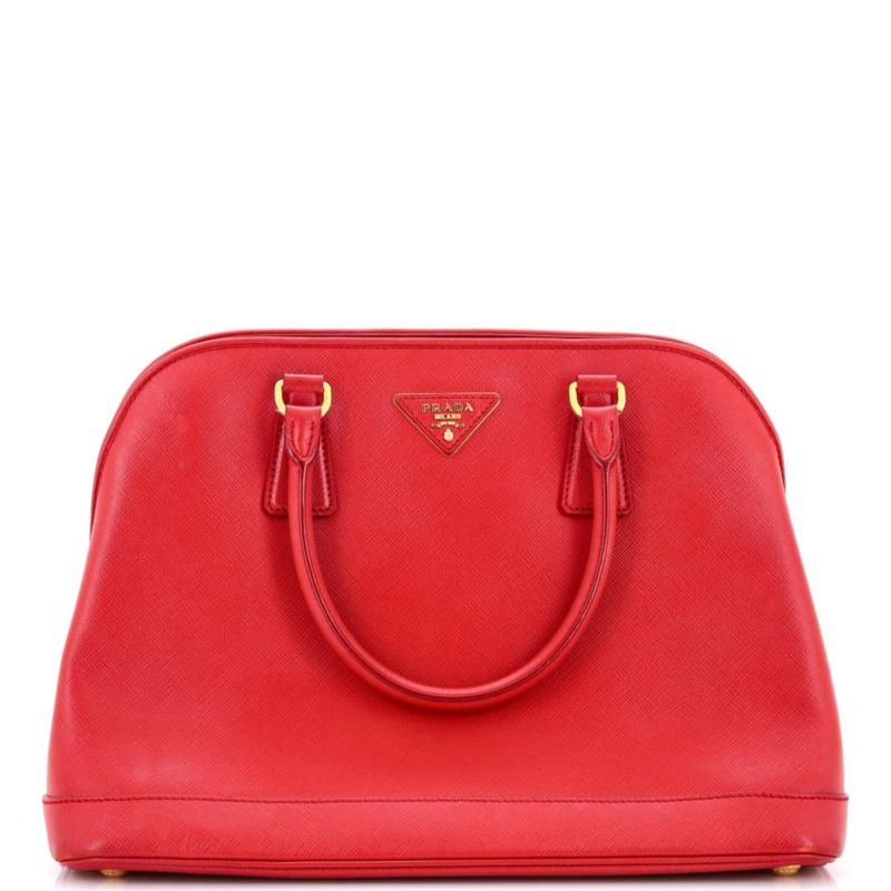 Medium Open Promenade Bag Saffiano Leather