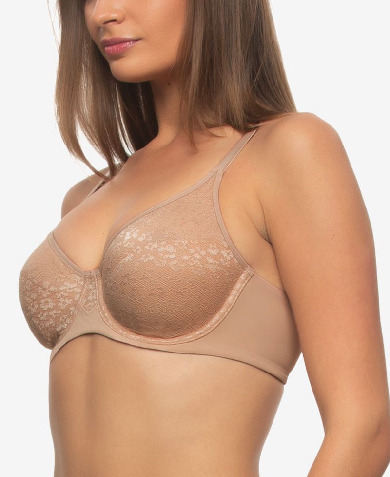 Women's Prima Seamless Unlined Molded Lace Bra