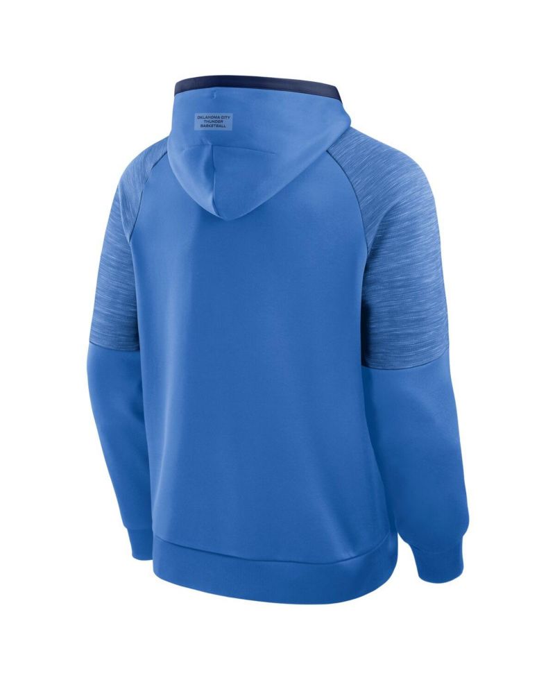 Men's Blue Oklahoma City Thunder Pick Roll Defender Pullover Hoodie