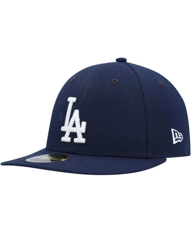Men's Navy Los Angeles Dodgers Oceanside Low Profile 59FIFTY Fitted Hat