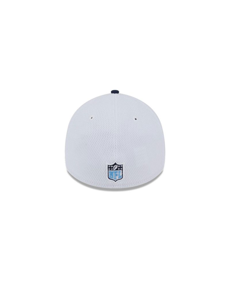 Men's White, Navy Tennessee Titans 2023 NFL Sideline 39THIRTY Flex Hat