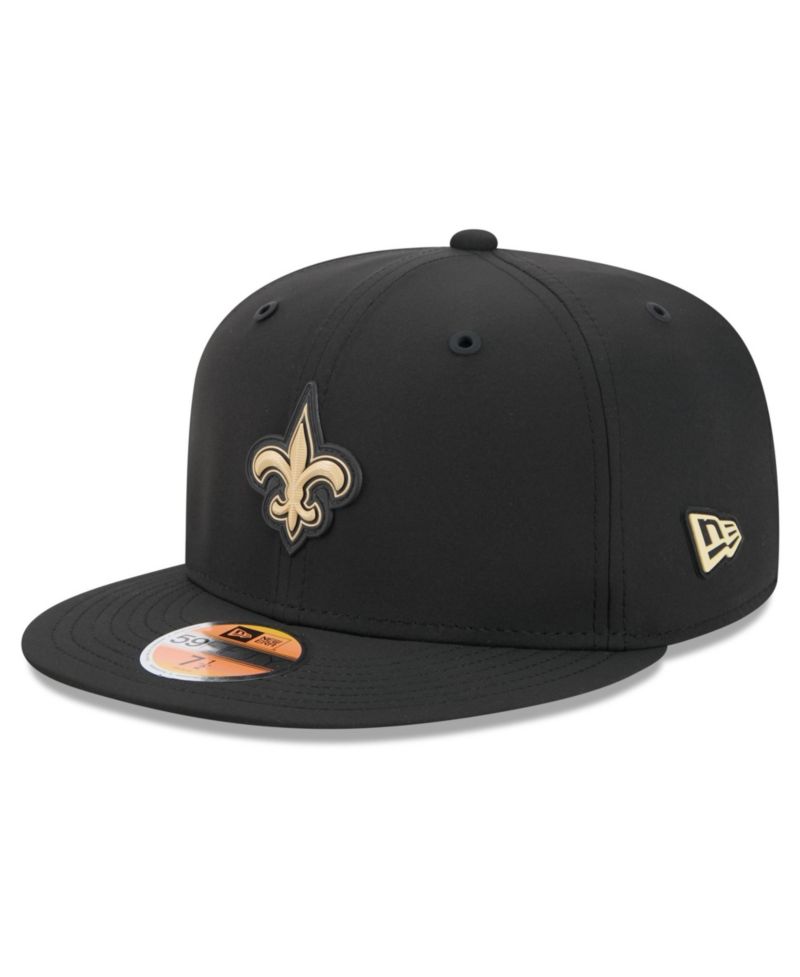 Men's Black New Orleans Saints 2026 Sideline 59FIFTY Fitted Hat