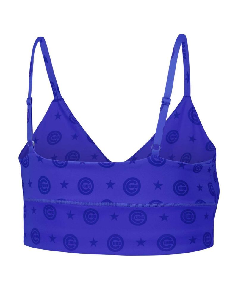 Women's Royal Chicago Cubs Active Bra