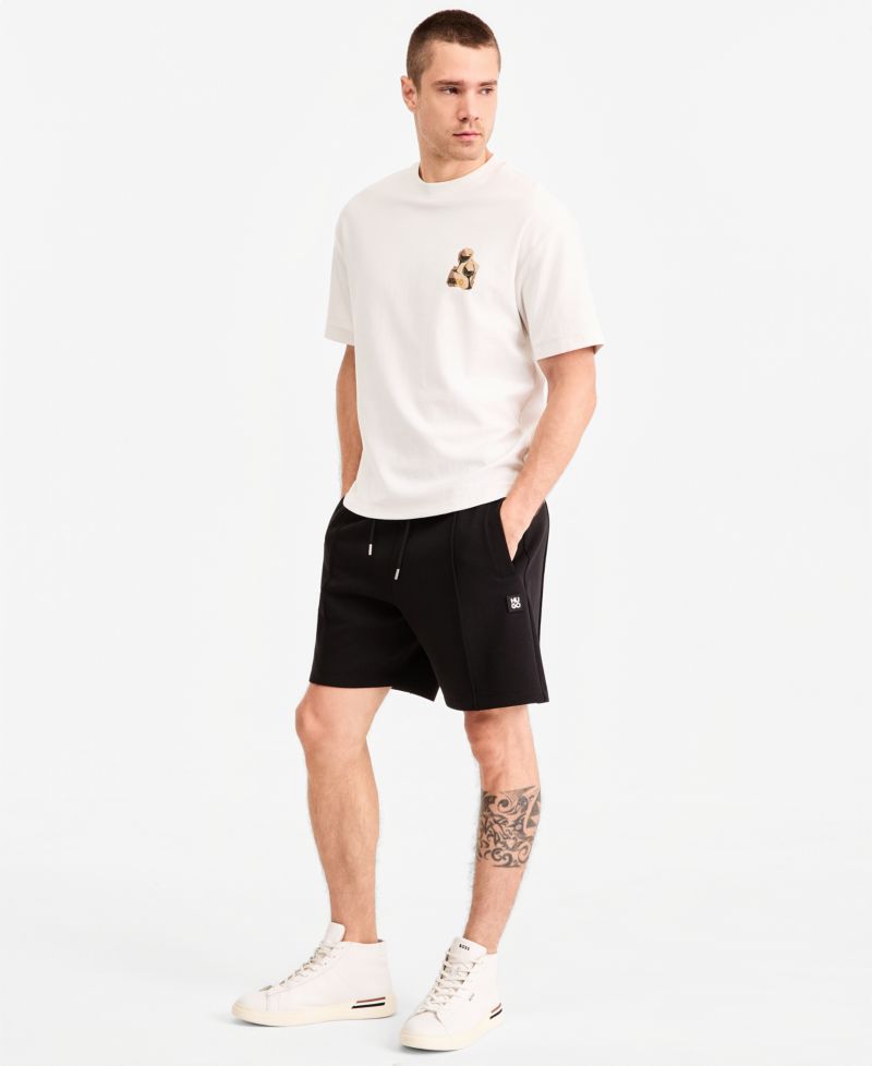 HUGO by Men's Dima Pull-On Drawstring Shorts, 7" Inseam