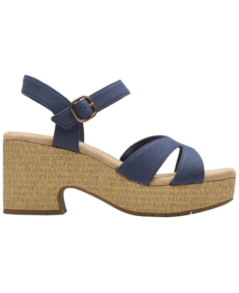 Women's Nerisa Twist Round Toe Wedge Sandals