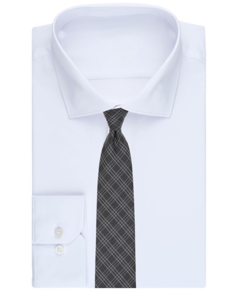 Men's Grid Pattern Tie