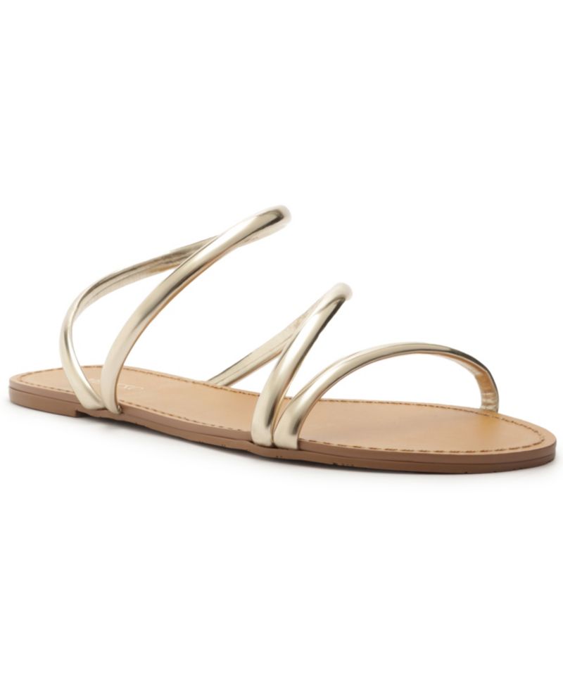 Women's Mikayla Round Toe Flat Sandals