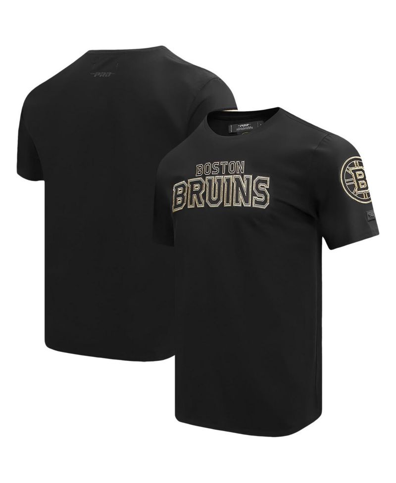 Men's Black Boston Bruins Wordmark T-shirt