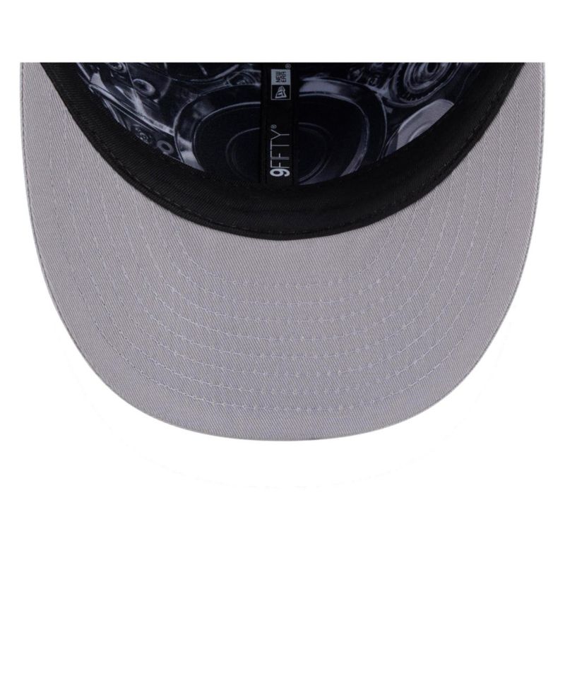 Men's Blue/Silver Detroit Lions 2026 NFL Draft On Stage Pre-Curved 9FIFTY Snapback Hat