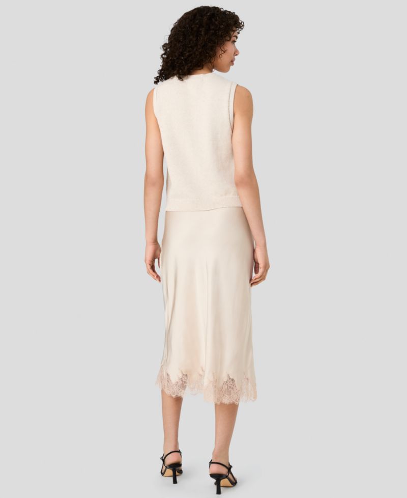 Women's Mozart Crewneck Sleeveless Knit Top