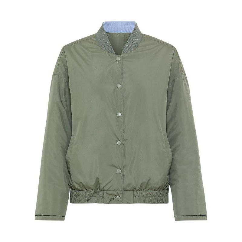 Women's Reversible Botanic Camo Bomber Jacket