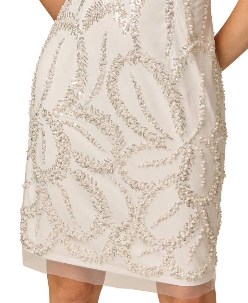Women's Off-the-Shoulder Embroidered Dress