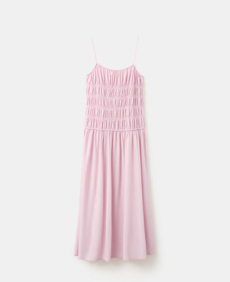 Women's Shirred Long Dress
