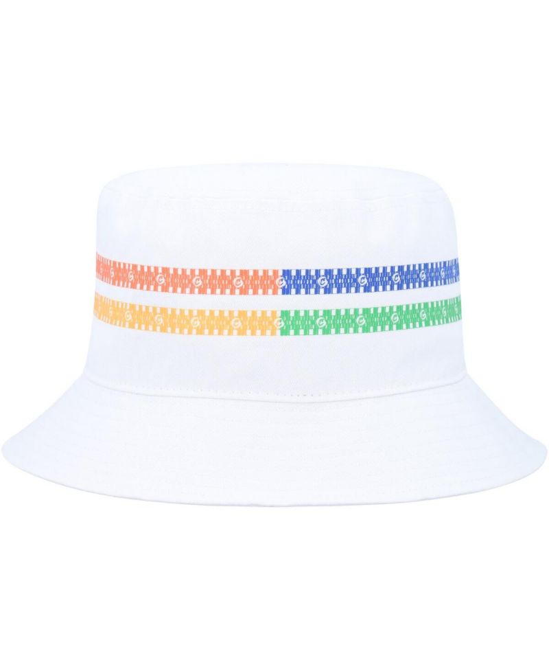 Men's White Presidential Bucket Hat