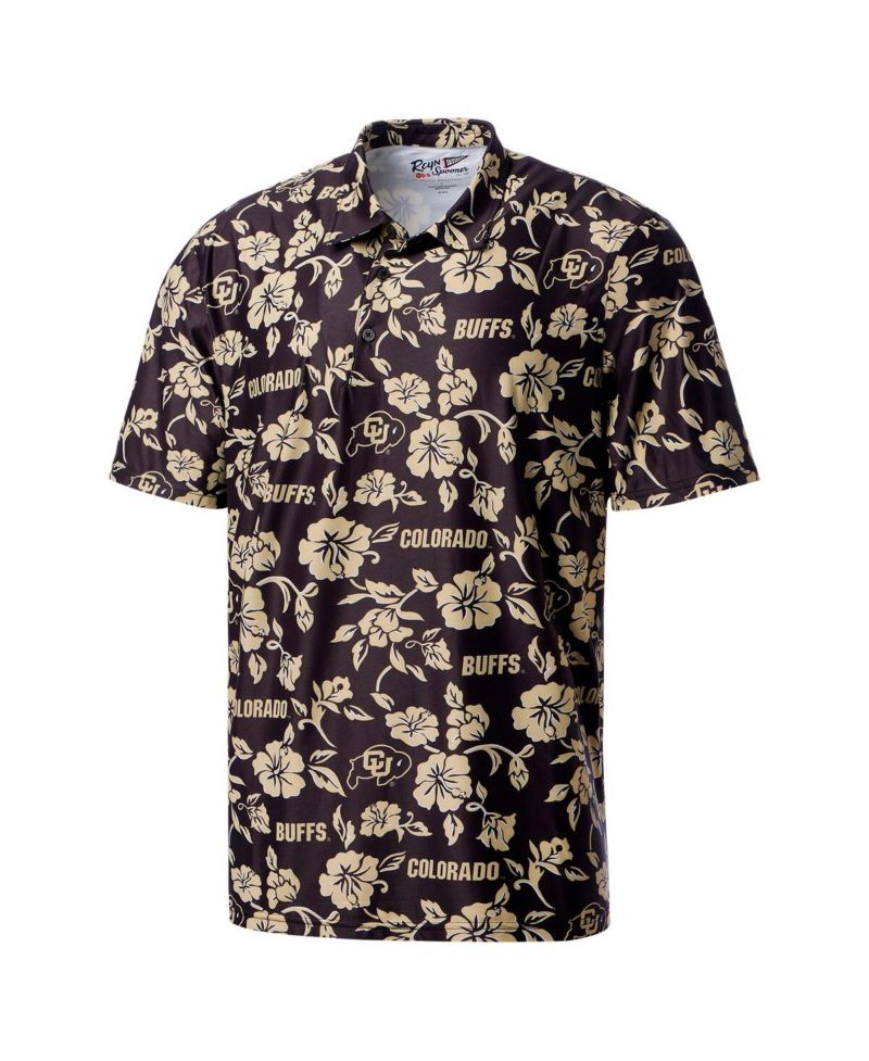 Men's Black Colorado Buffaloes Performance Polo Shirt