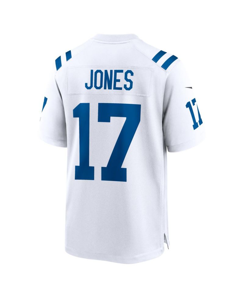 Men's Daniel Jones White Indianapolis Colts Game Jersey