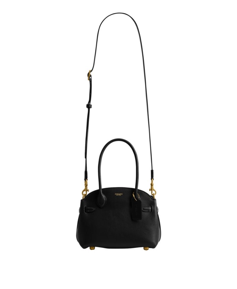 Soft Empire Small Leather Satchel Bag 21