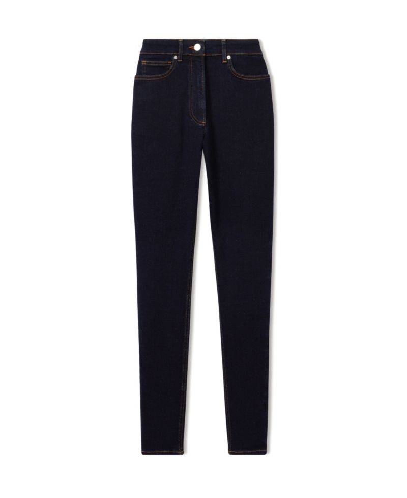 Petite Hattie High-Waisted Dark Rinse Jeans