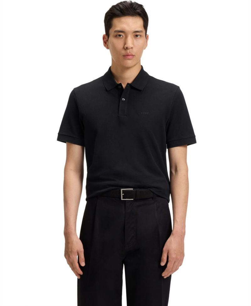 Men's Cotton Regular-Fit Polo Shirt