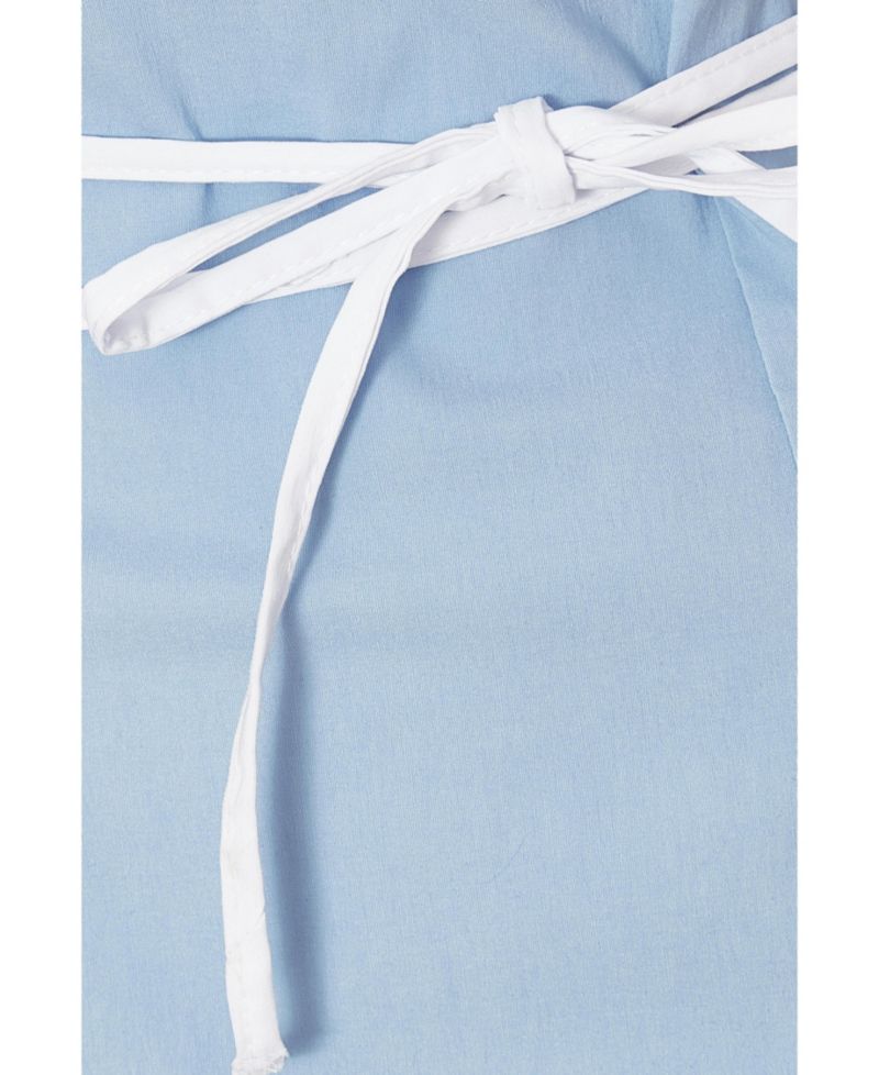 Women's Bengaline Tie Neck Midi Dress