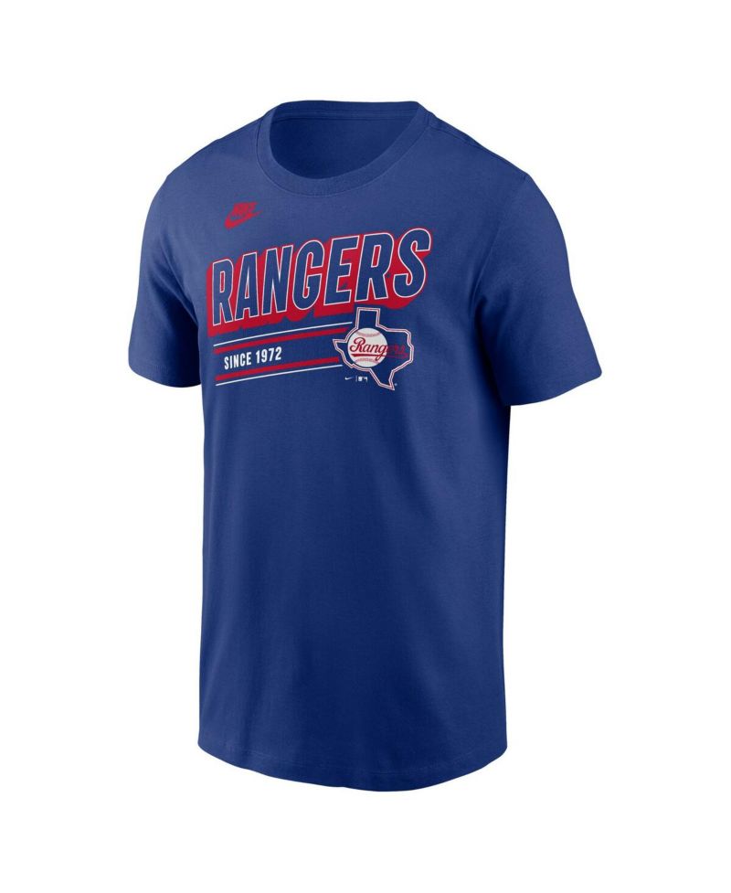 Men's Royal Texas Rangers Cooperstown Collection Retro T-Shirt