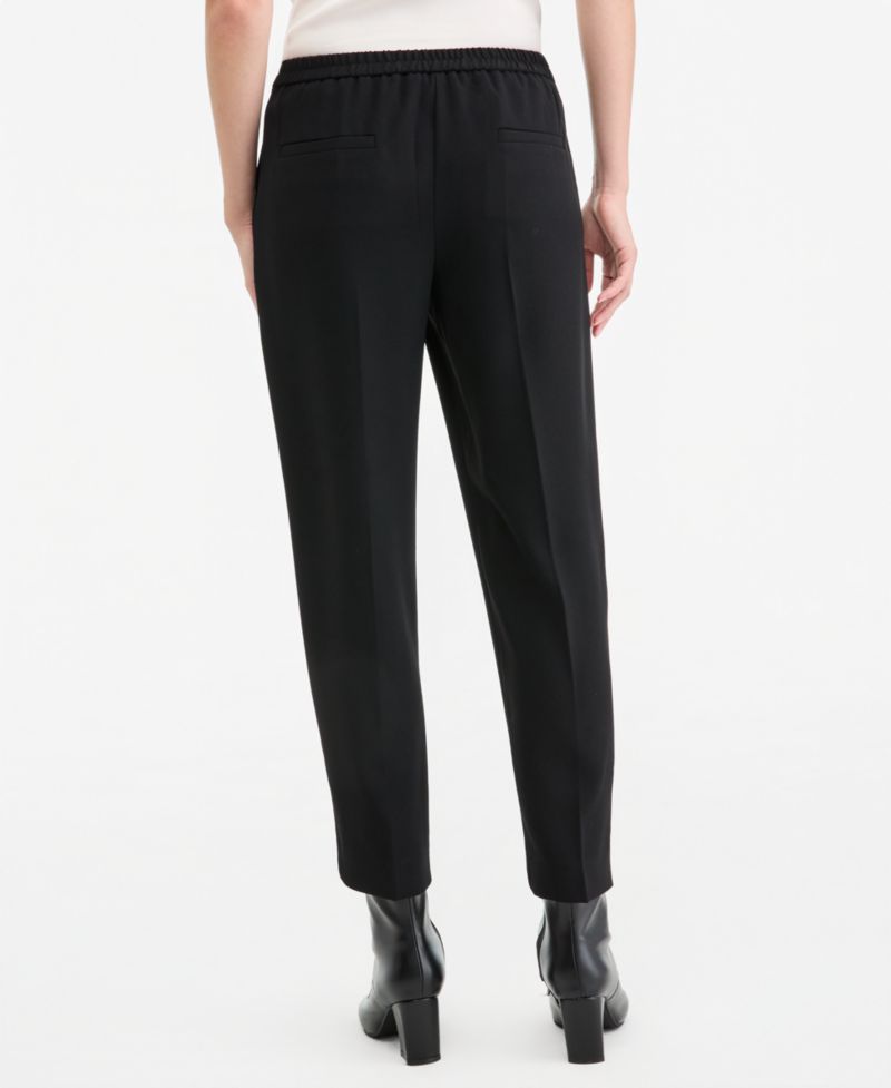 Women's Aubree High-Waisted Crepe Ankle Pants