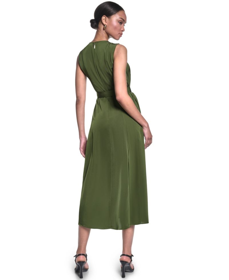 Women's Twill Midi Dress