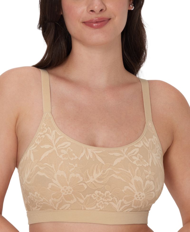 Women's Breathe Lace-Overlay Bralette DFCMBR