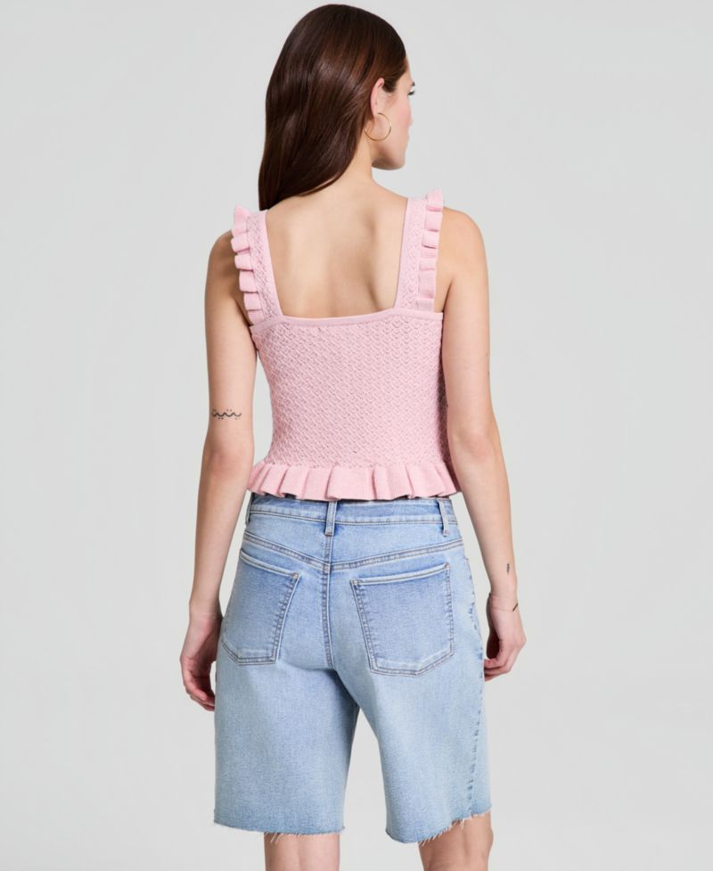 Petite Square Neck Corset Top