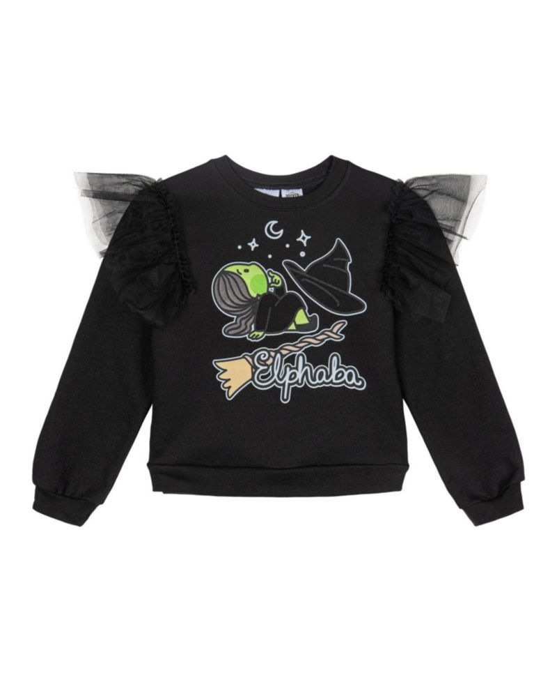 Girls' (5-16) 2-Piece Fleece Sweatshirt and Flare Leggings Set