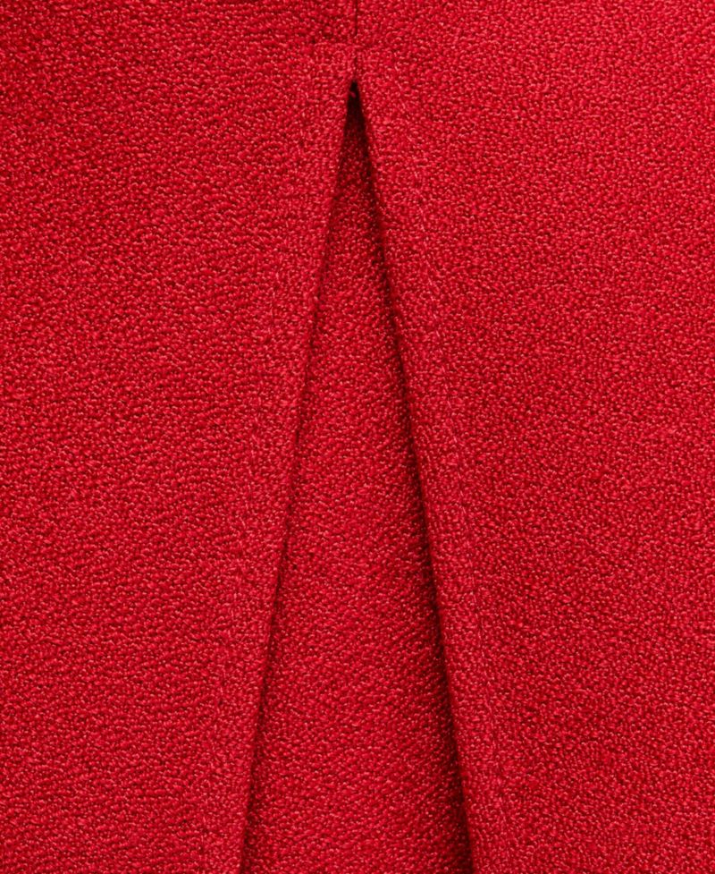 Women's Selection A-Line Midi Long-Sleeve Dress