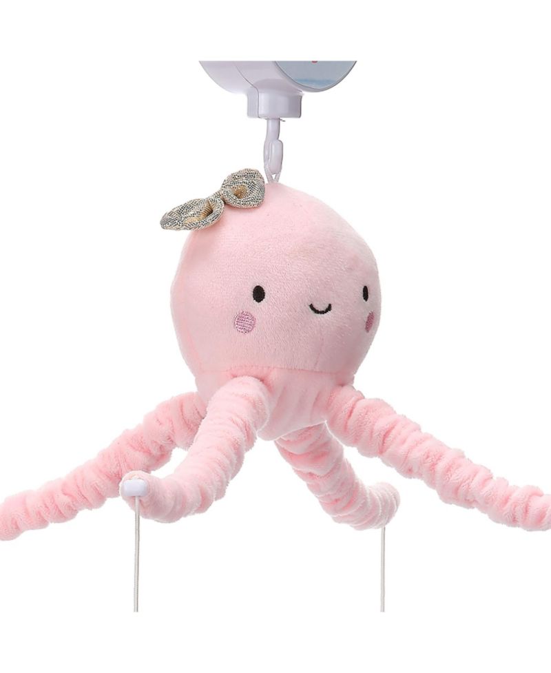 Lambs and Ivy Sea Dreams Dolphin/Turtle Musical Baby Crib Mobile Soother Toy