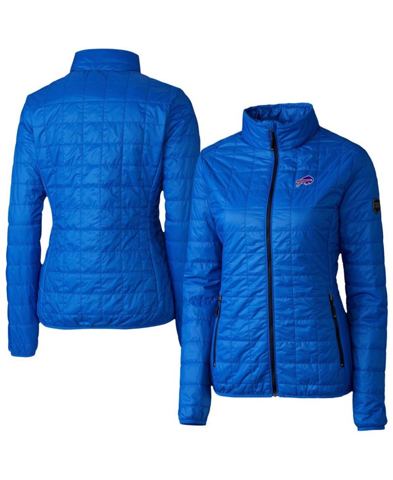 Women's Royal Buffalo Bills Rainier PrimaLoft Eco Insulated Full-Zip Puffer Jacket
