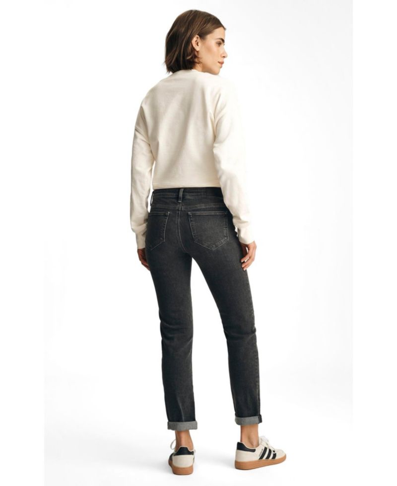 Women's Emma Mid Rise Boyfriend In Mid Smoke Tribeca