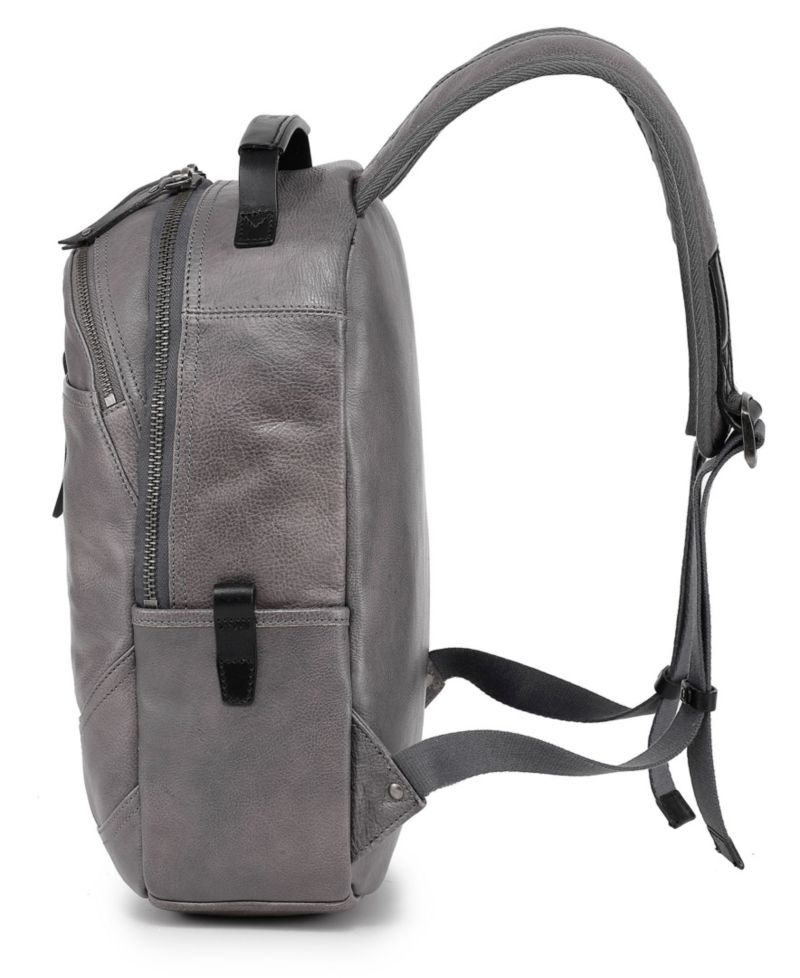 Sun-Wing Small Leather Backpack