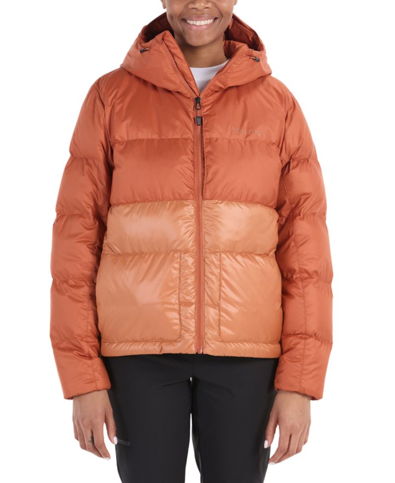 Women's Guides Hooded Zip-Front Down Coat