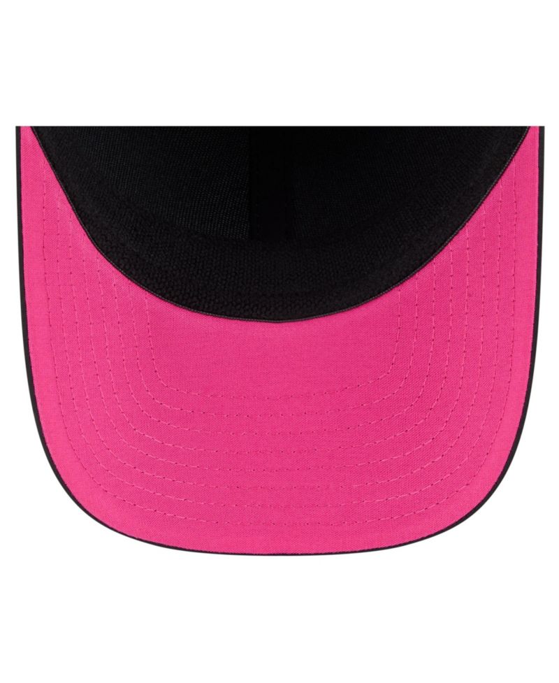 Men's Black Carolina Panthers 2026 NFL Cruical Catch 39THIRTY M-Crown Stretch Hat