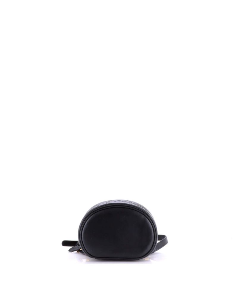 Mini GG Marmont Vanity Backpack Matelasse Leather