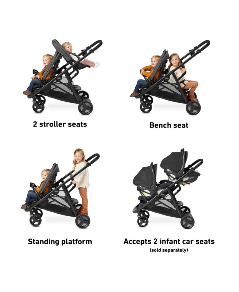 Ready2Grow 2.0 Double Stroller