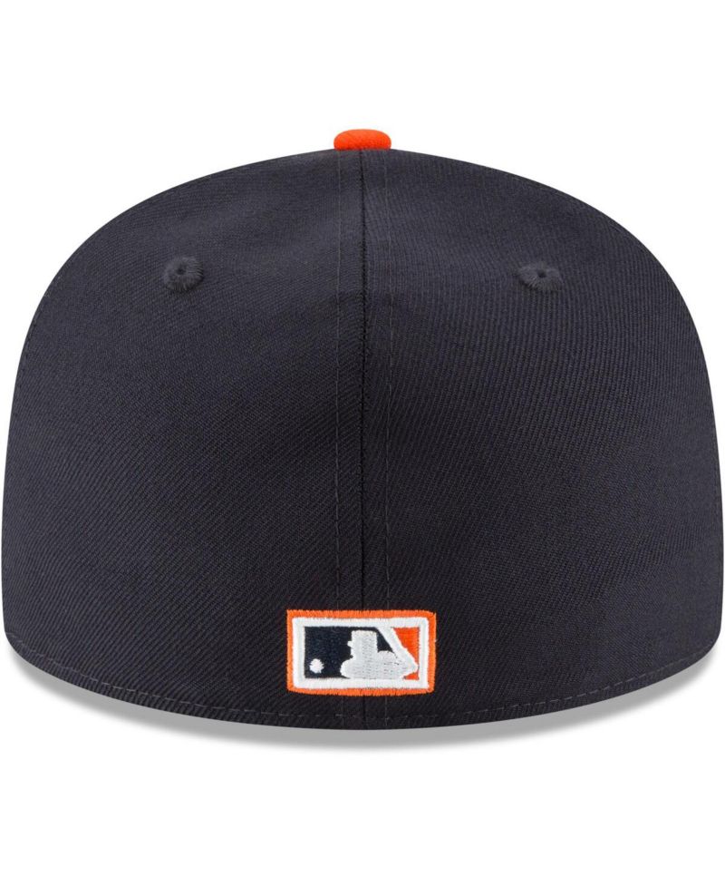 Men's Navy Detroit Tigers Cooperstown Collection Wool 59FIFTY Fitted Hat