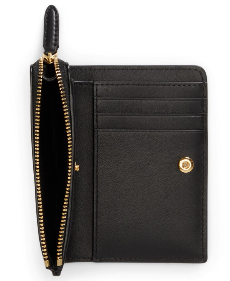 Smooth Leather Small Bifold Wallet