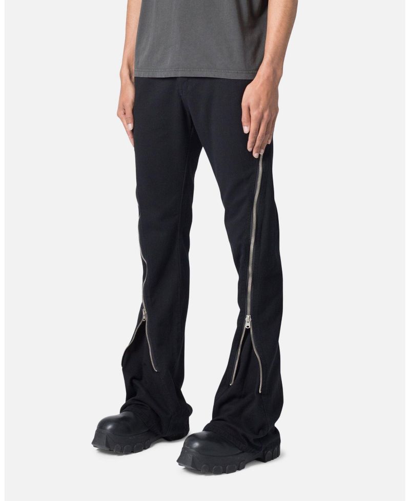 Men's D519 Zipper Flare Denim Jeans