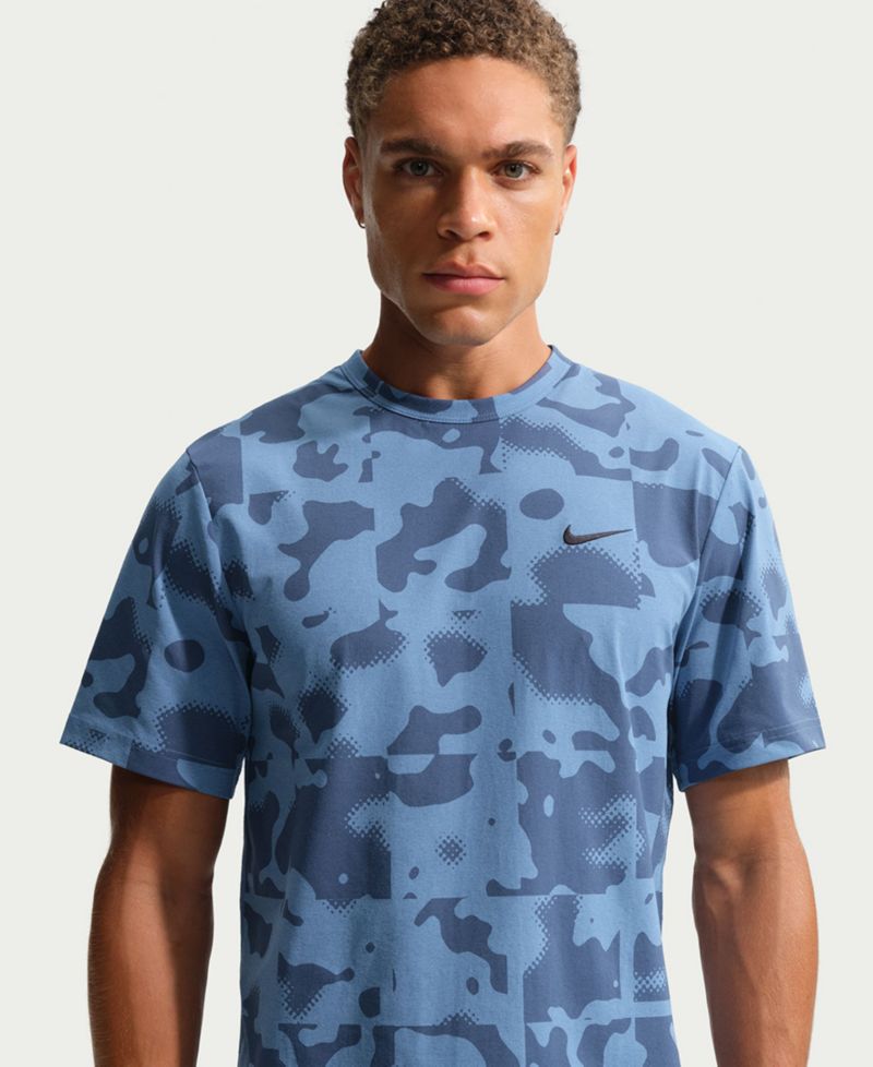 Мужская тренировочная футболка Hyverse Dri-FIT UV с коротким рукавом и круглым вырезом горловины