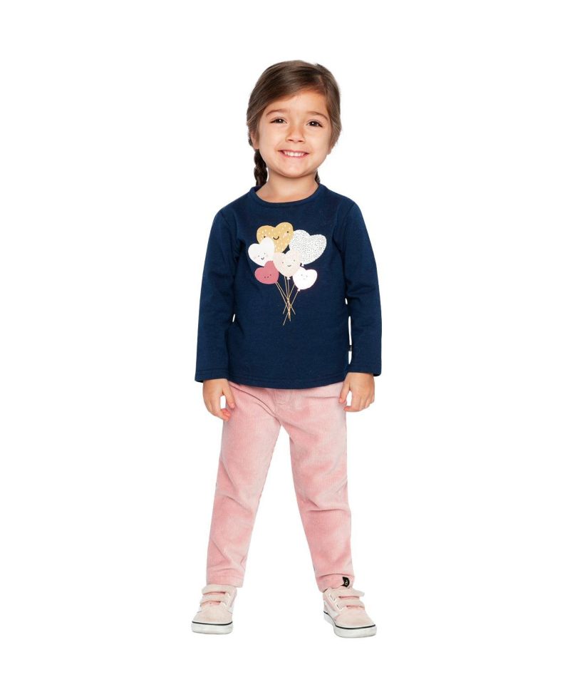 Baby Girls (12m-24m) Cotton T-Shirt