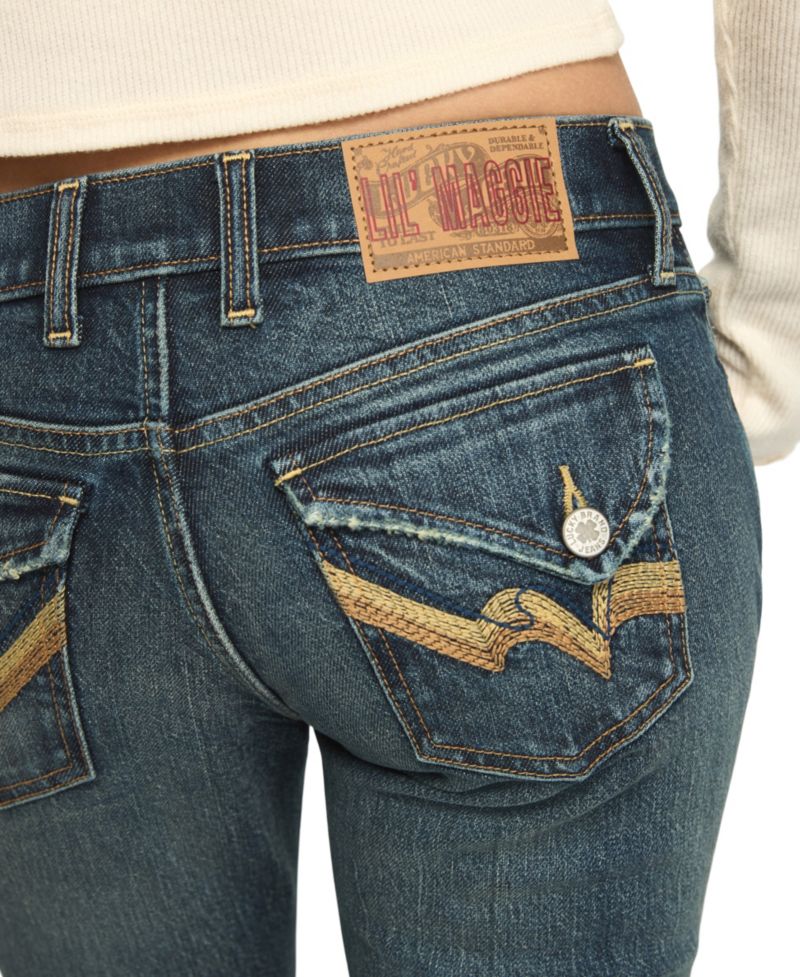 Women's Lil Maggie Ultra Low Rise Flare Jeans